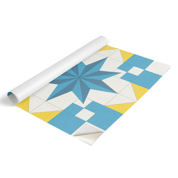 Folie für möbel Blaue Sterne