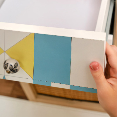 Folie für möbel Blaue Sterne