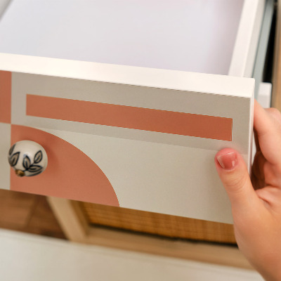 Möbelfolie Vintage-Formen