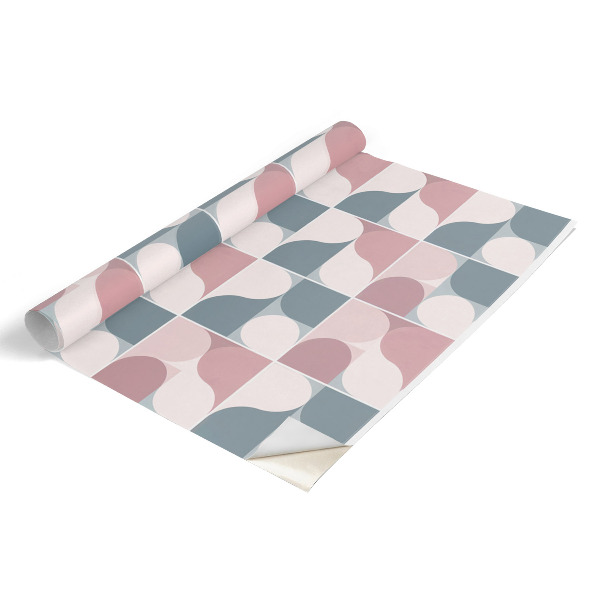 Klebefolie für möbel Geometrische Pastellfarben