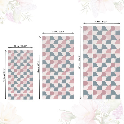 Klebefolie für möbel Geometrische Pastellfarben