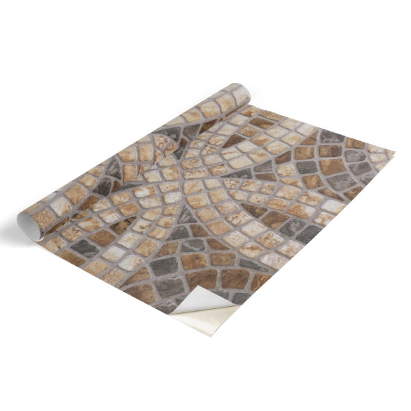Klebefolie möbel Steinmosaik