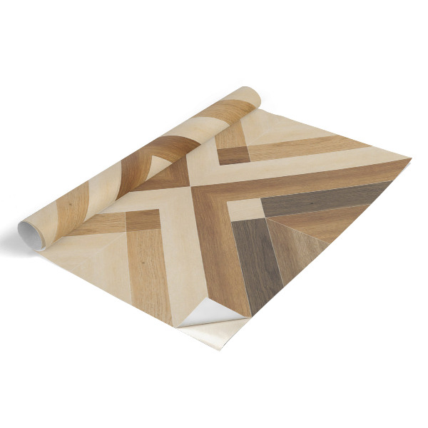 Klebefolie für möbel Holzmosaik