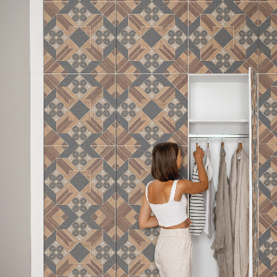 Klebefolie möbel Geometrische Ornamente