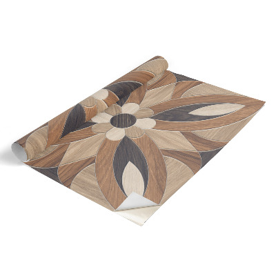 Klebefolie für möbel Holzblumen
