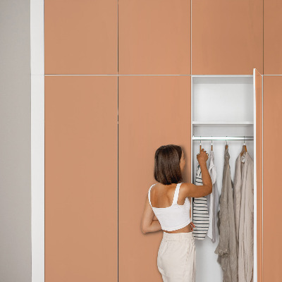 Klebefolie möbel Pastellorange