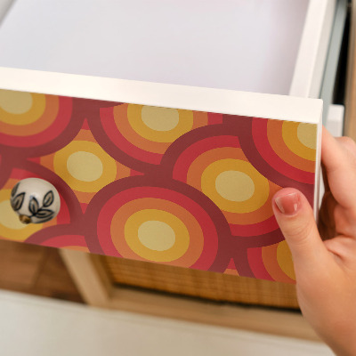 Klebefolie für möbel Bunte Kreise