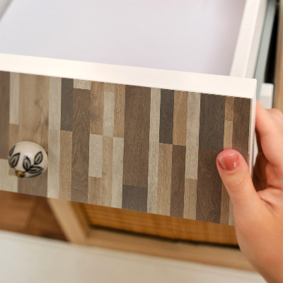 Folie für möbel Abstraktion aus Holz