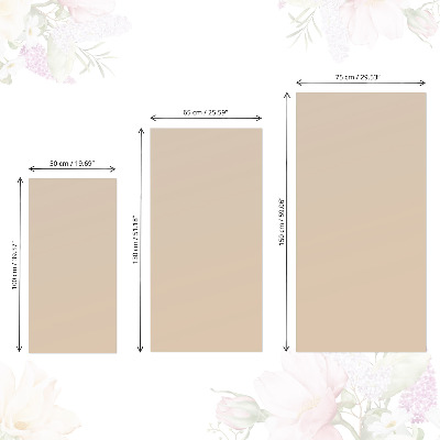 Möbelfolie Beige-Orange