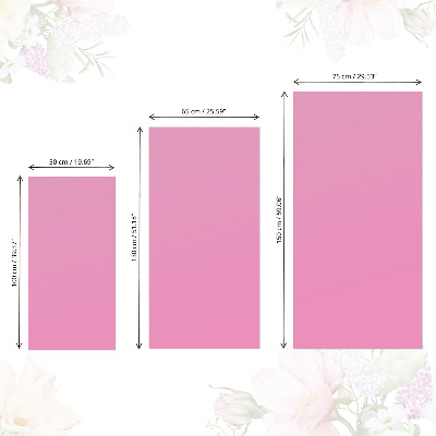 Folie für möbel Kühles Rosa