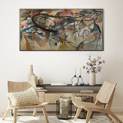 Bild auf glas Kandinsky-Abstraktion
