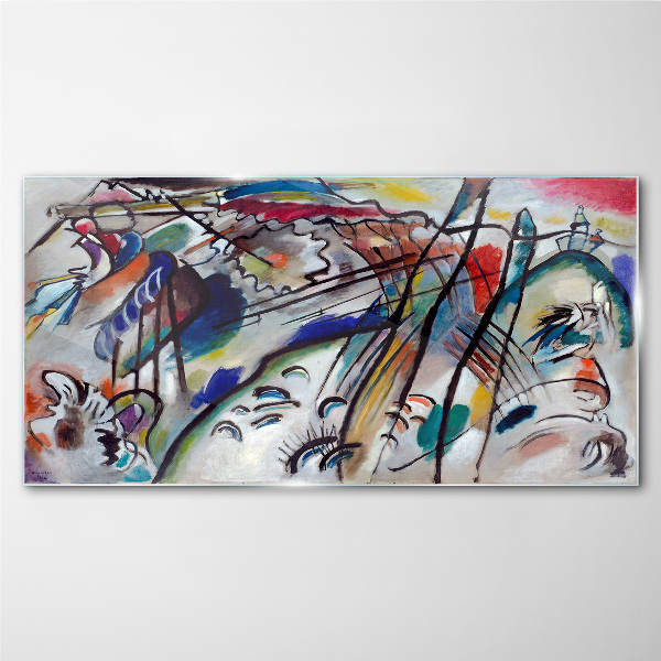 Foto auf glas Improvisation 28 Kandinsky