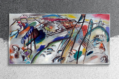 Foto auf glas Improvisation 28 Kandinsky