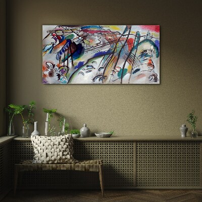 Foto auf glas Improvisation 28 Kandinsky