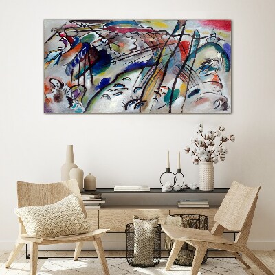 Foto auf glas Improvisation 28 Kandinsky