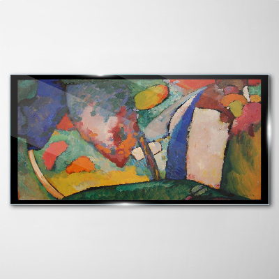 Glasbild Wasserfall Zusammenfassung Kandinsky