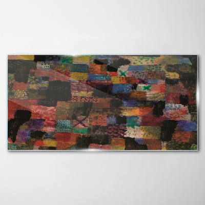 Glasbild Bunte Mosaike
