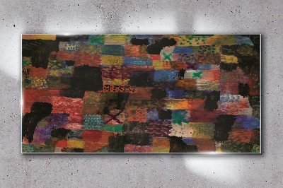 Glasbild Bunte Mosaike