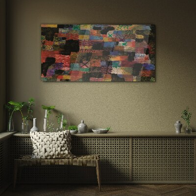 Glasbild Bunte Mosaike