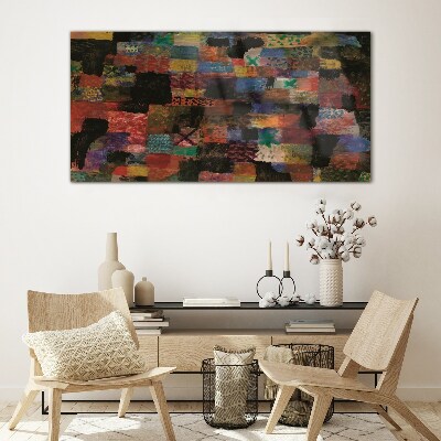 Glasbild Bunte Mosaike