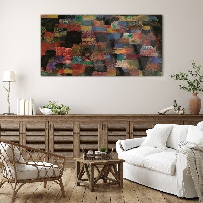 Glasbild Bunte Mosaike
