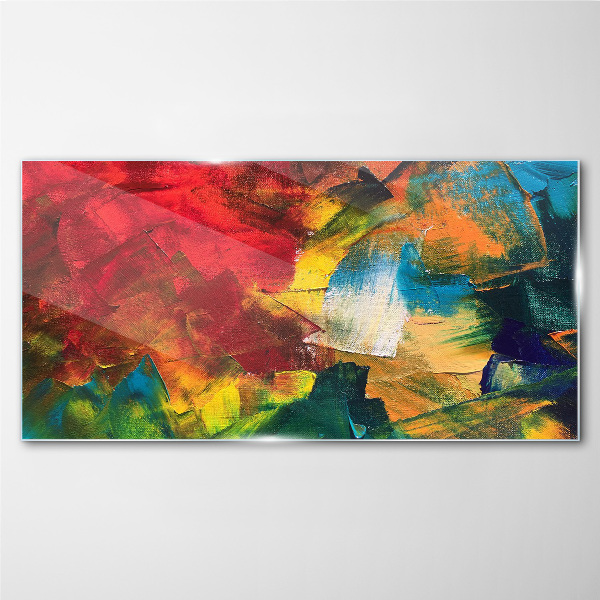 Bild auf glas Buntes Chaos