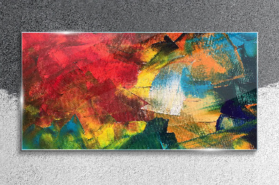 Bild auf glas Buntes Chaos