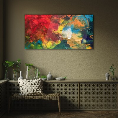 Bild auf glas Buntes Chaos