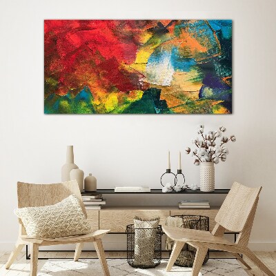 Bild auf glas Buntes Chaos