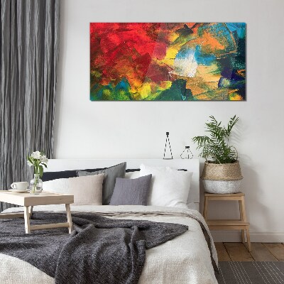 Bild auf glas Buntes Chaos