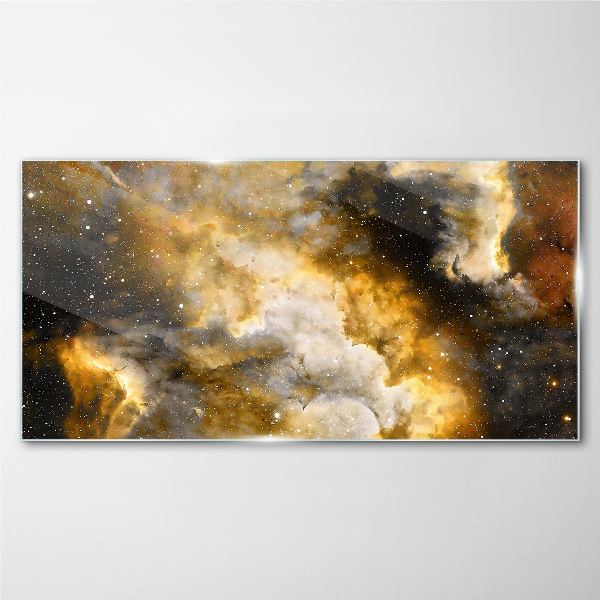 Glasbild Kosmischer Ausdruck