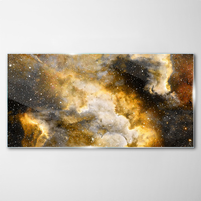 Glasbild Kosmischer Ausdruck