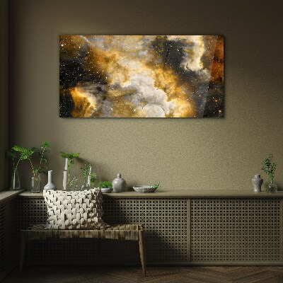 Glasbild Kosmischer Ausdruck