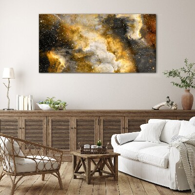 Glasbild Kosmischer Ausdruck