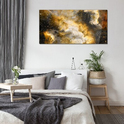 Glasbild Kosmischer Ausdruck