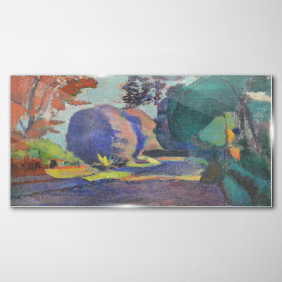 Glasbild Jardin du Luxembourg Henri Matisse