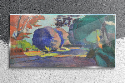 Glasbild Jardin du Luxembourg Henri Matisse