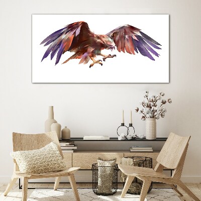 Glasbild Tiervogeladler