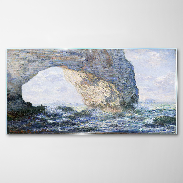 Bild auf glas Der Manneporte Monet