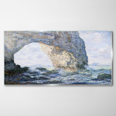 Bild auf glas Der Manneporte Monet