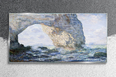 Bild auf glas Der Manneporte Monet