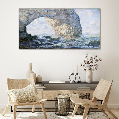 Bild auf glas Der Manneporte Monet