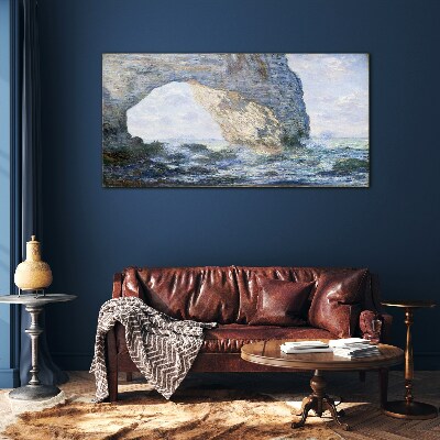 Bild auf glas Der Manneporte Monet