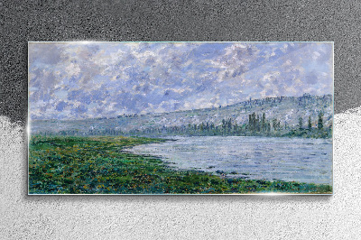Glasbild Die Kunst der Münzen