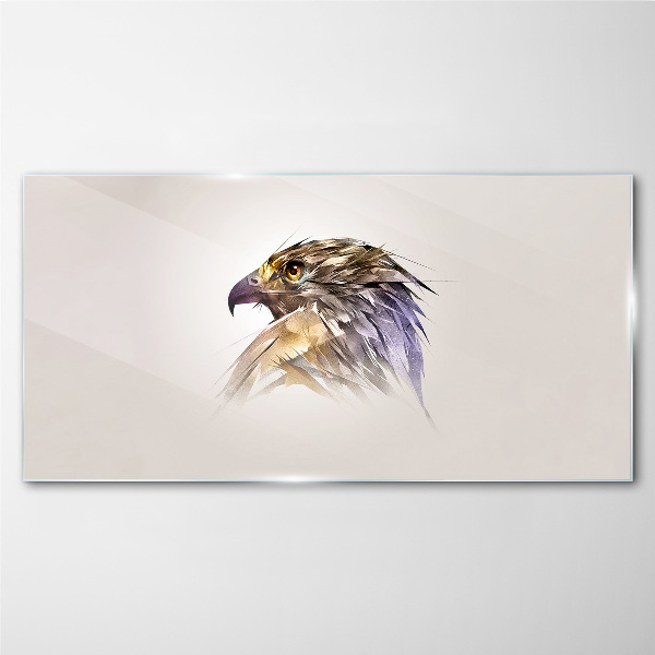 Glasbild Tiervogeladler