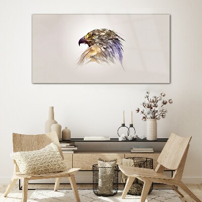 Glasbild Tiervogeladler