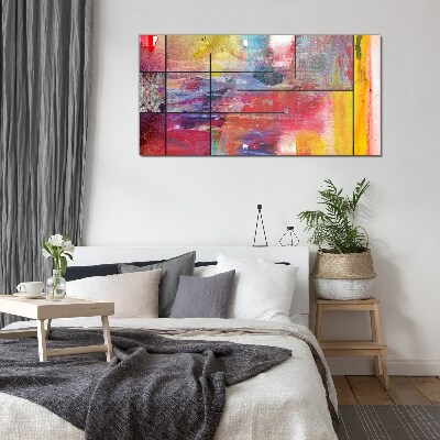 Bild auf glas drucken Farben in Bewegung