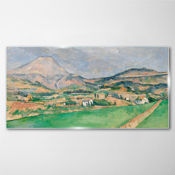 Bild auf glas drucken Berglandschaft