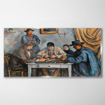 Glasbild Spielkarten