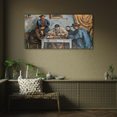 Glasbild Spielkarten